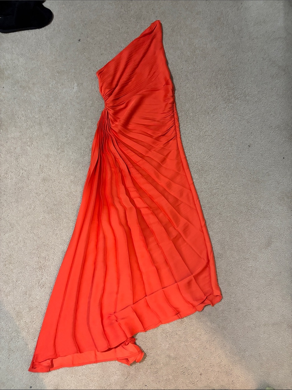 House of Harlow 1960 Bright Orange Slip Top